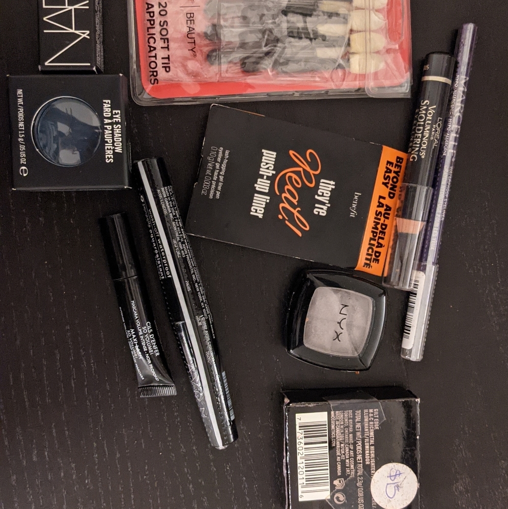 Lot of makeup and brushes!! MAC, NARS,